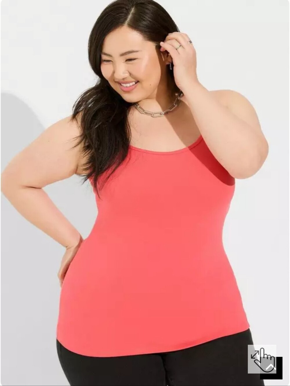 torrid Coral Pink Foxy Cami